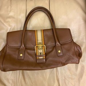 MICHAEL KORS Beuford Pebble Leather Satchel Like New
